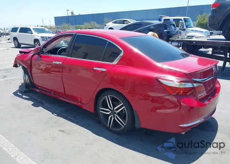2016 Honda Accord Sport from USA, damaged, VIN 1HGCR2F57GA134382